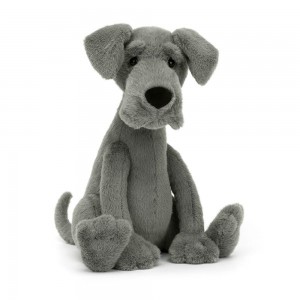Perros Jellycat Zeus Great Dane 10.6in x 5.9in x 5.1in Gris Costa Rica | 50924-VBLA