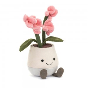 Plants Jellycat Amuseables Orchid 25cm x 10cm x 11cm Rosas Costa Rica | 91824-BUOY