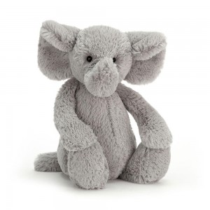 Selva Y Safari Jellycat Bashful Elephant 31cm x 12cm x 9cm Gris Costa Rica | 31582-OHGM