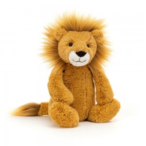 Selva Y Safari Jellycat Bashful Lion 31cm x 12cm x 9cm Amarillo Costa Rica | 64581-ZCGE