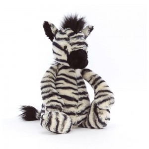 Selva Y Safari Jellycat Bashful Zebra 31cm x 12cm x 9cm Blancas Costa Rica | 06795-PHFQ