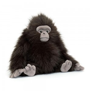 Selva Y Safari Jellycat Gomez Gorilla 34cm x 20cm x 18cm Negras Costa Rica | 73412-BGYE