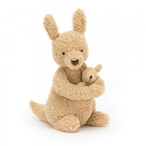 Selva Y Safari Jellycat Huddles Kangaroo 26cm x 14cm x 12cm Amarillo Costa Rica | 71065-QRGO