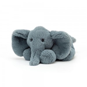 Selva Y Safari Jellycat Huggady Elephant 14cm x 20cm x 23cm Azules Costa Rica | 81975-EUBG
