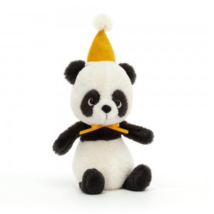 Selva Y Safari Jellycat Jollipop Panda 22cm x 9cm x 8cm Blancas Costa Rica | 26903-PGMZ