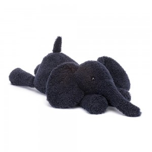 Selva Y Safari Jellycat Splootie Elephant 16cm x 18cm x 42cm Azules Costa Rica | 34102-YHWO