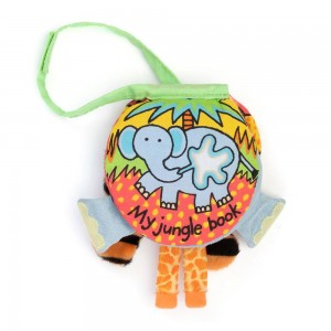 Soft Books Jellycat My Jungle Book 11cm x 11cm x 5cm Azules Costa Rica | 48126-WOEI