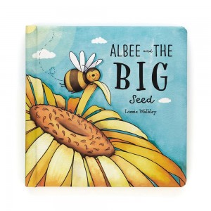 Story Books Jellycat Albee And The Big Seed Book 21cm x 21cm x 2cm Amarillo Costa Rica | 14753-IRTD