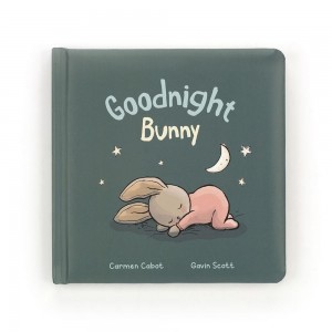 Story Books Jellycat Goodnight Bunny Book 19cm x 19cm x 2cm Azules Costa Rica | 03487-IDQP
