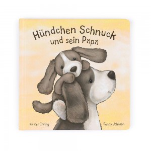 Story Books Jellycat Hündchen Schnuck und sein Papa Buch 21cm x 21cm x 2cm Marrones Costa Rica | 56130-KRZG