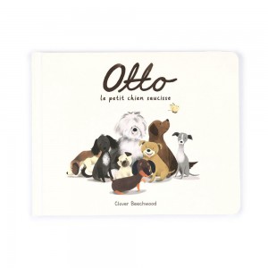 Story Books Jellycat Otto Le Petit Chien Saucisse Livre 18cm x 23cm x 2cm Blancas Costa Rica | 78153-GDKC
