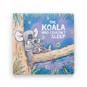 Story Books Jellycat The Koala Who Couldn't Sleep Book 21cm x 21cm x 2cm Gris Costa Rica | 85419-UJHC