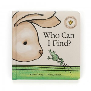 Story Books Jellycat Who Can I Find Book 19cm x 19cm x 2cm Beige Costa Rica | 40539-ADLX