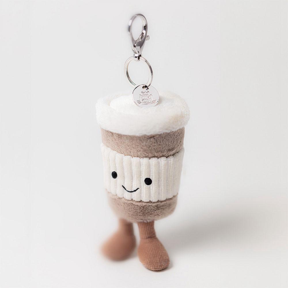 Amuletos Para Bolsos Jellycat Coffee-To-Go 18cm x 5cm x 5cm Beige  Costa Rica |  90327-LTRC