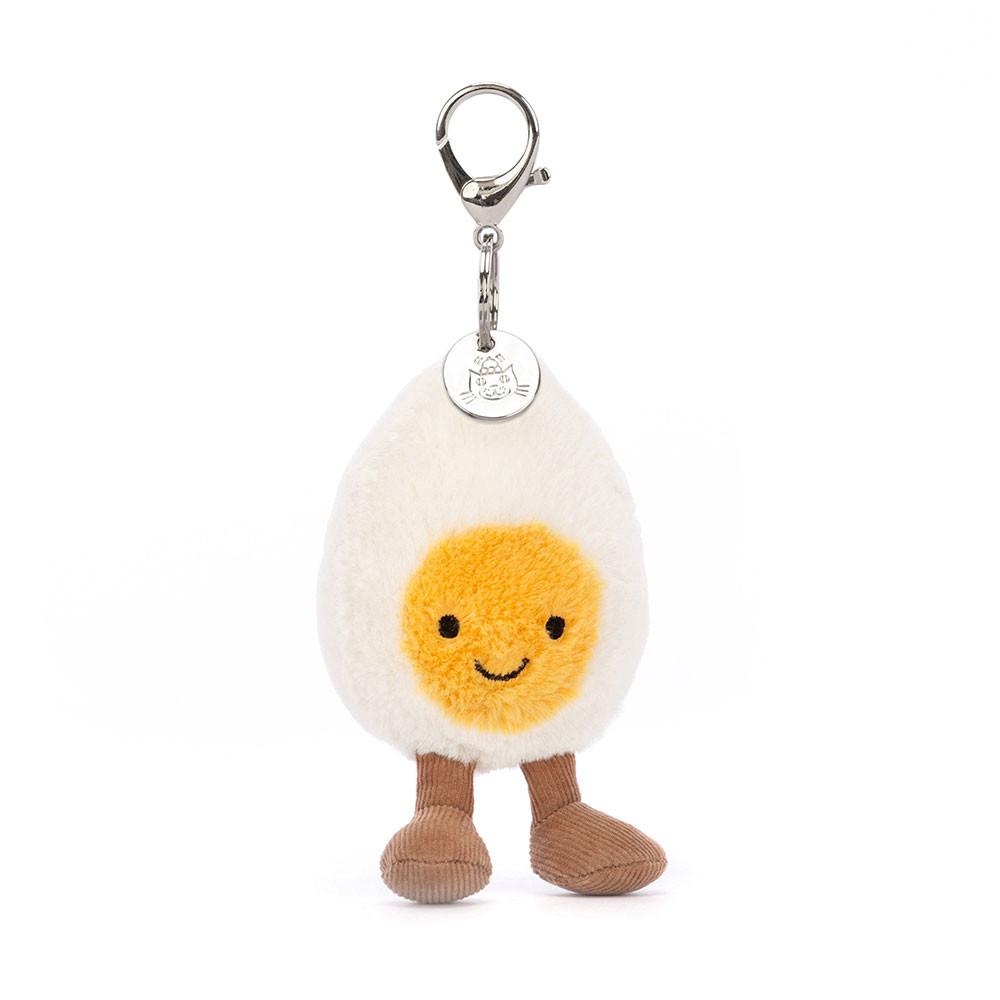Amuletos Para Bolsos Jellycat Happy Boiled Egg 18cm x 7cm x 3cm Blancas  Costa Rica |  16927-PJIL
