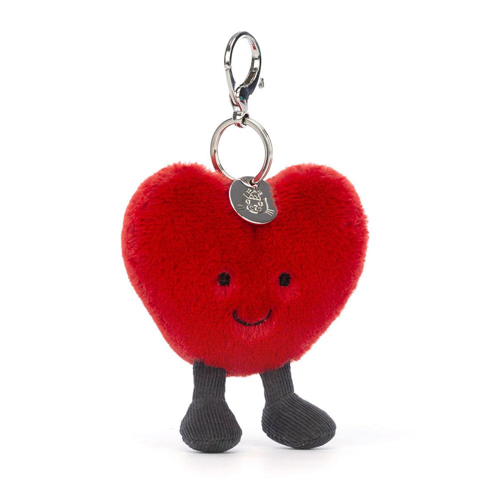 Amuletos Para Bolsos Jellycat Heart 13cm x 9cm x 3cm Rojas  Costa Rica |  34052-FMZK