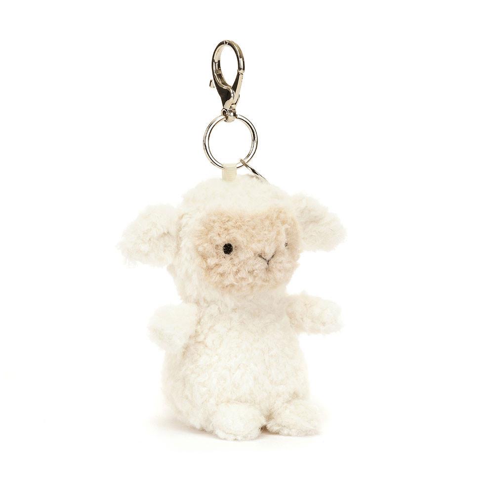 Amuletos Para Bolsos Jellycat Little Lamb 17cm x 6cm x 8cm Blancas  Costa Rica |  15279-HSLQ