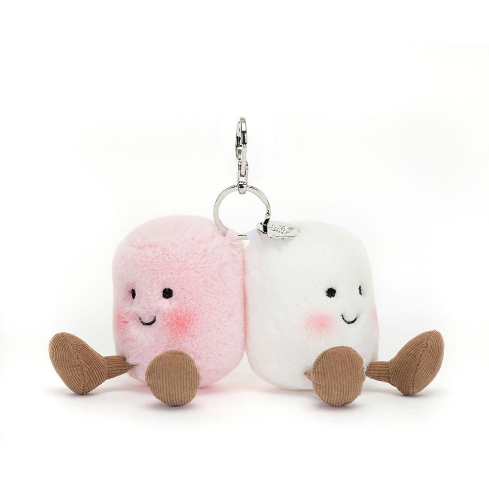 Amuletos Para Bolsos Jellycat Pair of Marshmallows 15cm x 11cm x 5cm Rosas  Costa Rica |  70835-LYDJ