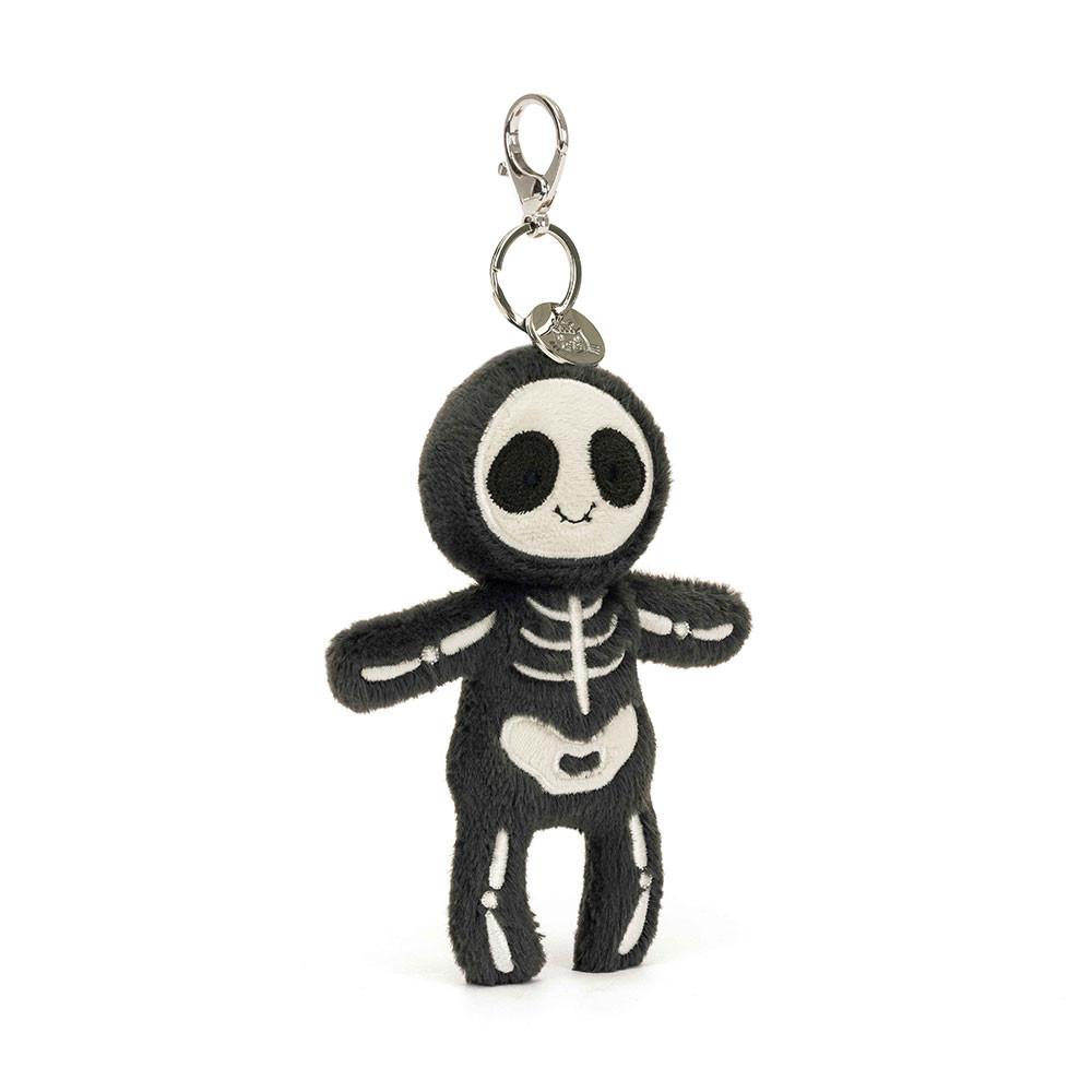 Amuletos Para Bolsos Jellycat Skeleton Bob 20cm x 11cm x 2cm Negras  Costa Rica |  84532-JXEH