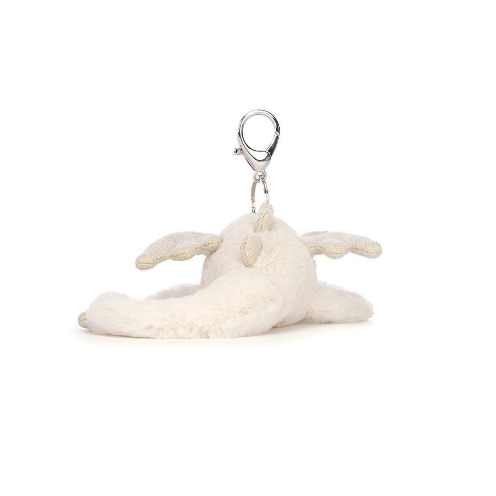 Amuletos Para Bolsos Jellycat Snow Dragon 12cm x 8cm x 22cm Blancas  Costa Rica |  12540-FCHX