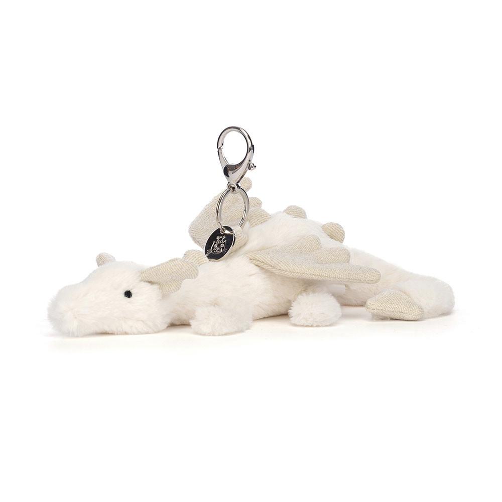 Amuletos Para Bolsos Jellycat Snow Dragon 12cm x 8cm x 22cm Blancas  Costa Rica |  12540-FCHX