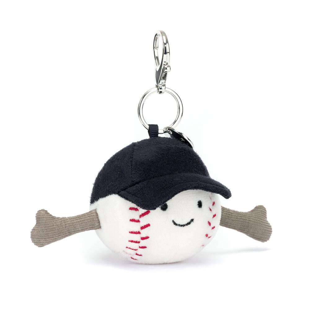Amuletos Para Bolsos Jellycat Sports Baseball 12cm x 6cm x 6cm Blancas  Costa Rica |  82356-IEBJ