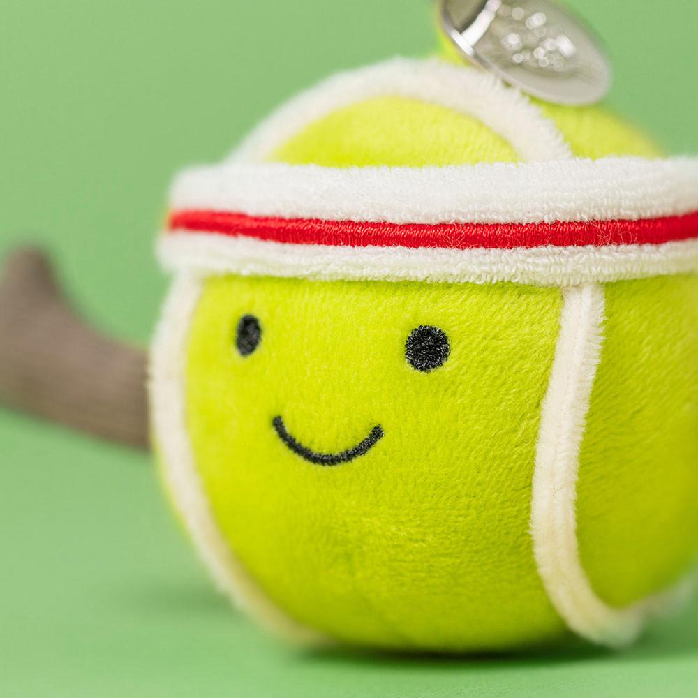 Amuletos Para Bolsos Jellycat Sports Tennis 13cm x 6cm x 6cm Verde  Costa Rica |  29650-LTPV