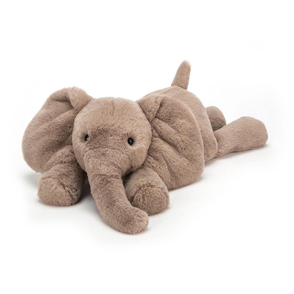 Anfibios Y Reptiles Jellycat Smudge Elephant 13cm x 11cm x 24cm Gris  Costa Rica |  13068-BAQW