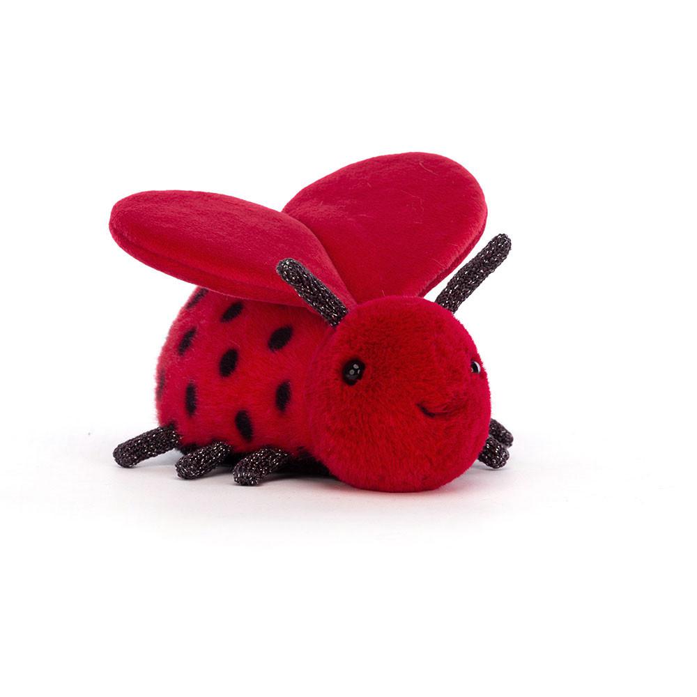 Bichos E Insectos Jellycat Loulou Love Bug 6cm x 8cm x 13cm Rojas  Costa Rica |  51269-BQZE