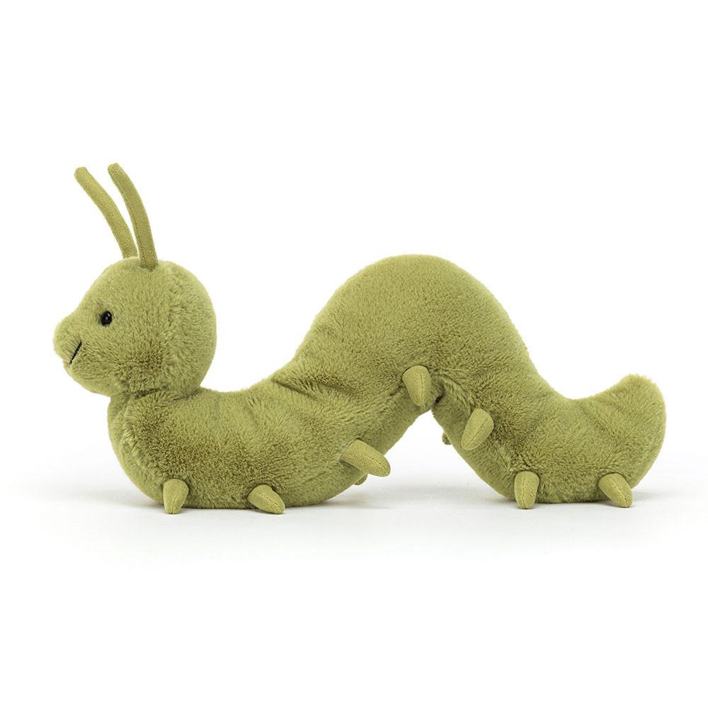 Bichos E Insectos Jellycat Wriggidig Caterpillar 11cm x 5cm x 25cm Verde  Costa Rica |  50174-BNIW