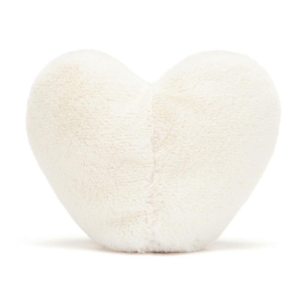 Boda Y Aniversario Jellycat Amuseables Cream Heart 11cm x 12cm x 4cm Blancas  Costa Rica |  04572-XJZN
