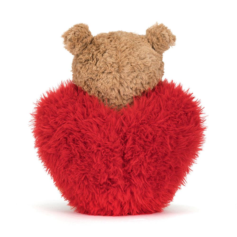 Boda Y Aniversario Jellycat Bartholomew Bear 'Heartthrob' 26cm x 12cm x 8cm Marrones  Costa Rica |  36479-QUMH