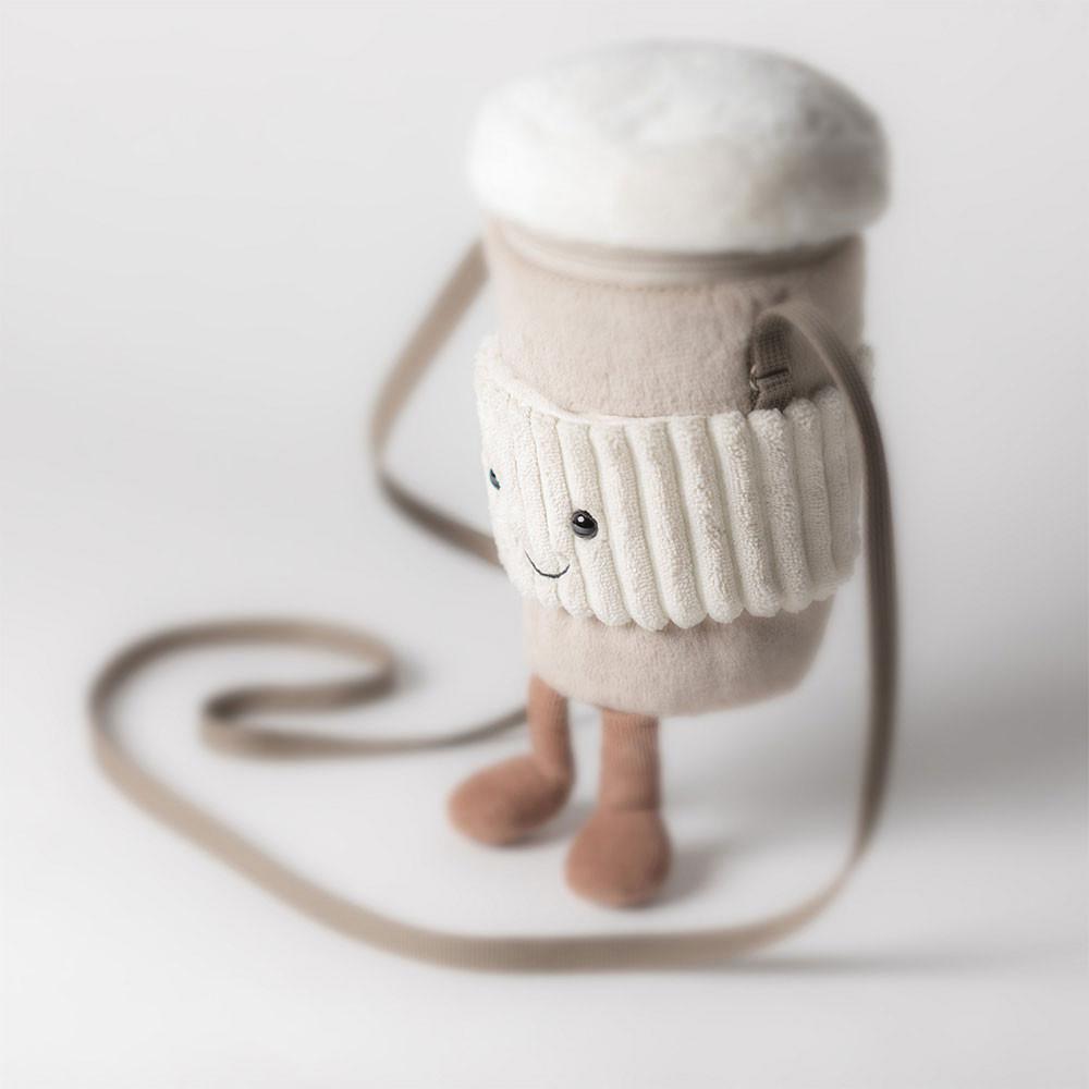 Bolsas Jellycat Coffee-To-Go 20cm x 9cm x 9cm Beige  Costa Rica |  40175-FZSG
