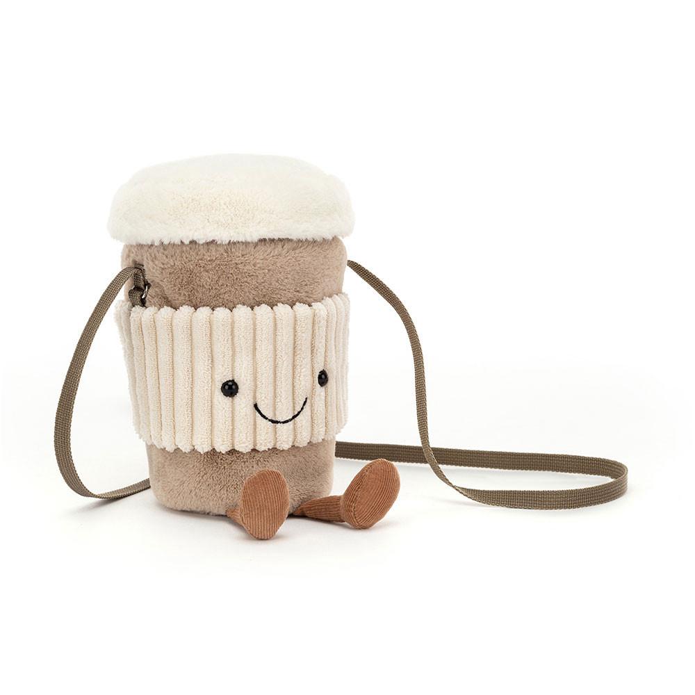 Bolsas Jellycat Coffee-To-Go 20cm x 9cm x 9cm Beige  Costa Rica |  40175-FZSG