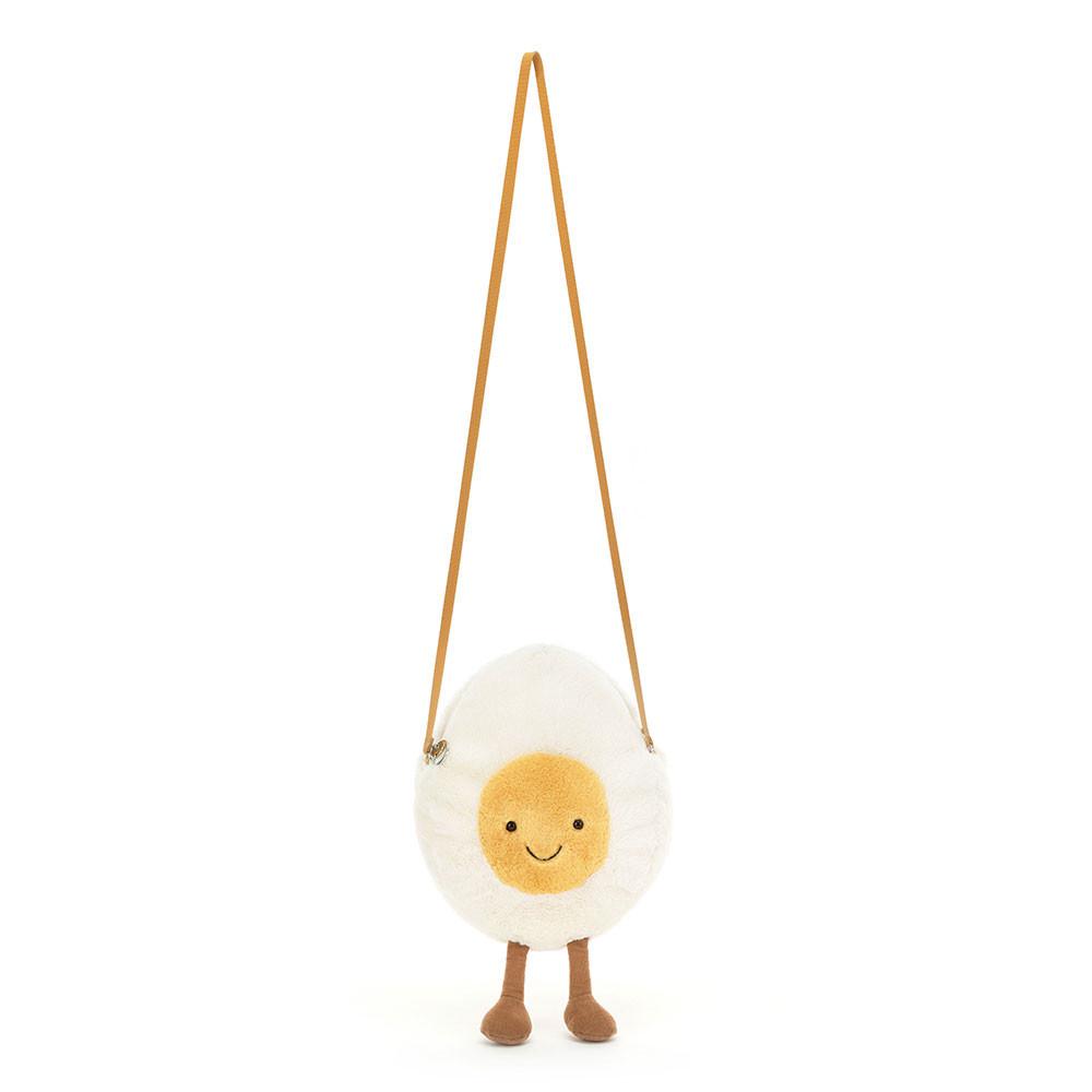 Bolsas Jellycat Happy Boiled Egg 28cm x 18cm x 10cm Blancas  Costa Rica |  89256-ASHB