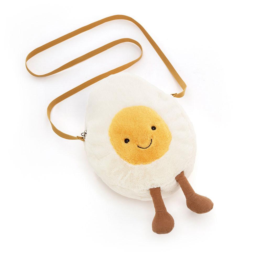 Bolsas Jellycat Happy Boiled Egg 28cm x 18cm x 10cm Blancas  Costa Rica |  89256-ASHB