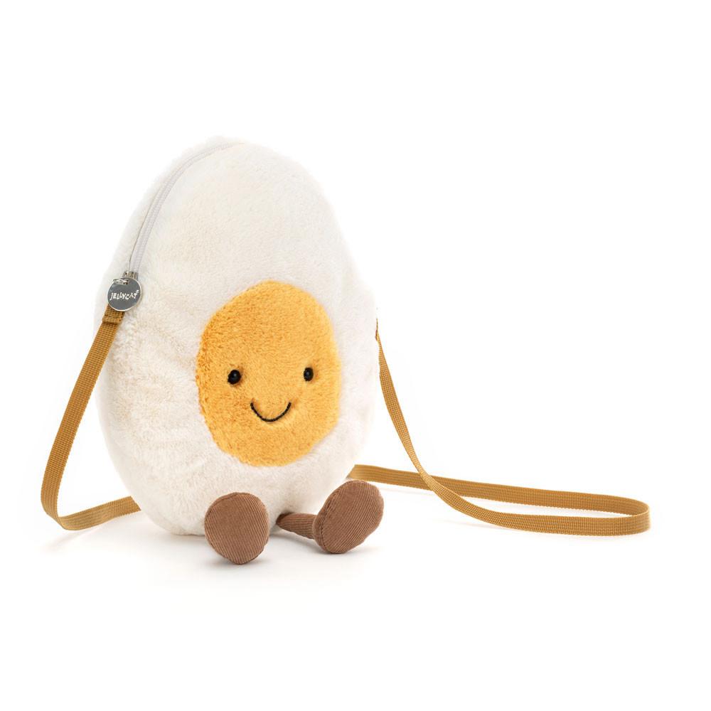 Bolsas Jellycat Happy Boiled Egg 28cm x 18cm x 10cm Blancas  Costa Rica |  89256-ASHB