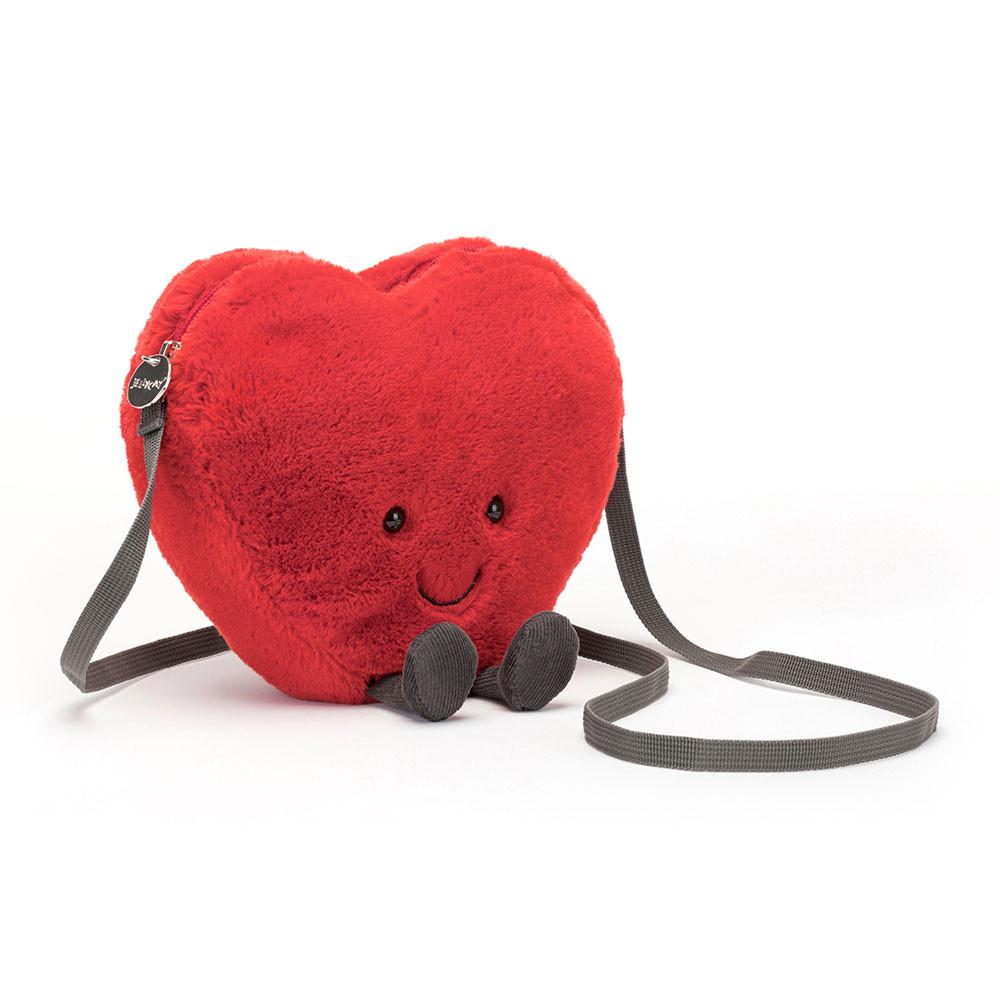 Bolsas Jellycat Heart 17cm x 18cm x 5cm Rojas  Costa Rica |  90168-EFVC