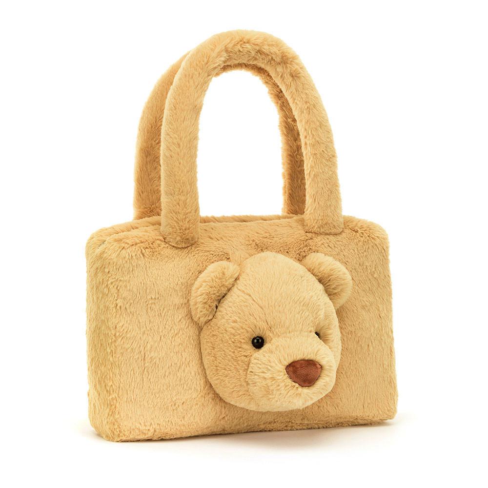 Bolsas Jellycat Smudge Bear Tote 24cm x 36cm x 8cm Marrones  Costa Rica |  83476-YCUK
