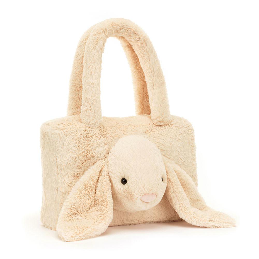 Bolsas Jellycat Smudge Rabbit Tote 24cm x 36cm x 8cm Beige  Costa Rica |  12074-DHMW