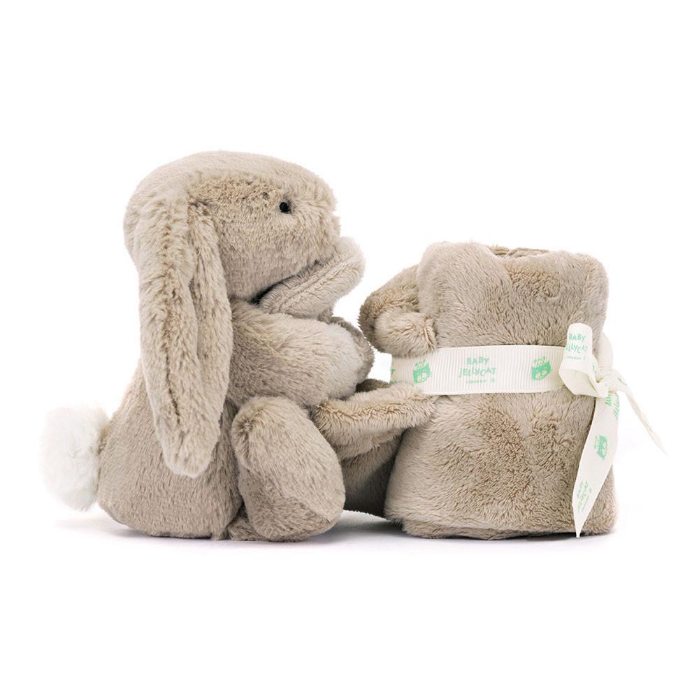 Chupete De Conejo Jellycat Bashful Bunny Soother 15cm x 34cm x 34cm Beige  Costa Rica |  68039-ONHW