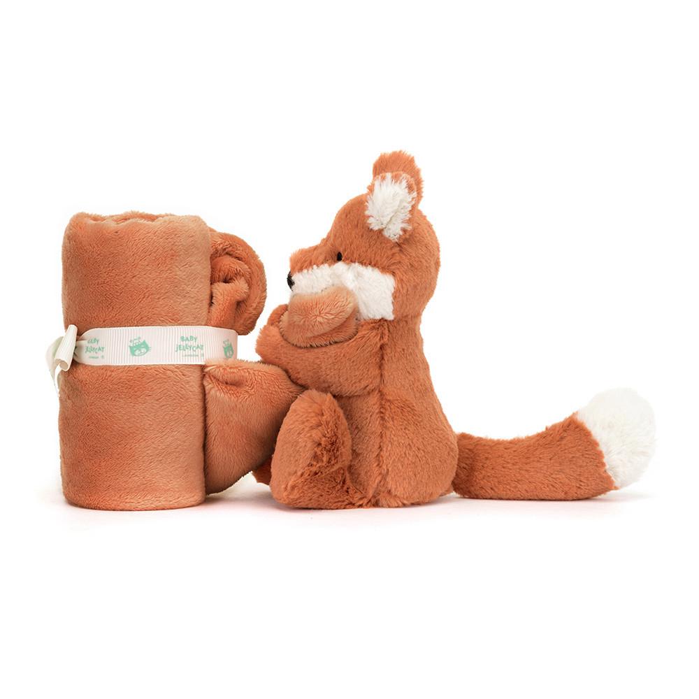 Chupete De Conejo Jellycat Bashful Fox Cub Soother 15cm x 34cm x 34cm Naranjas  Costa Rica |  38945-CWNO