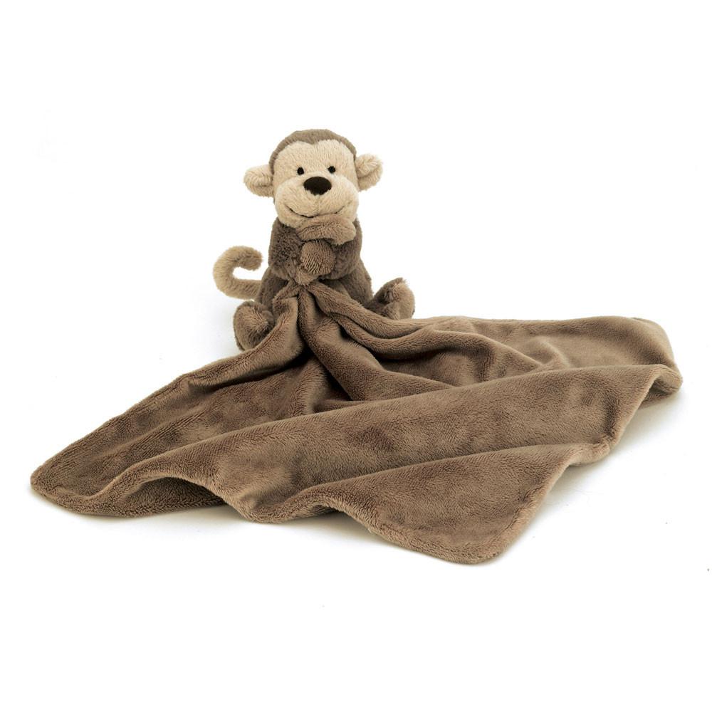 Chupete De Conejo Jellycat Bashful Monkey Soother 15cm x 34cm x 34cm Marrones  Costa Rica |  50916-LNRV