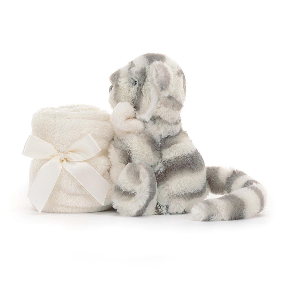 Chupete De Conejo Jellycat Bashful Snow Tiger Soother 15cm x 34cm x 34cm Gris  Costa Rica |  30185-LUVA