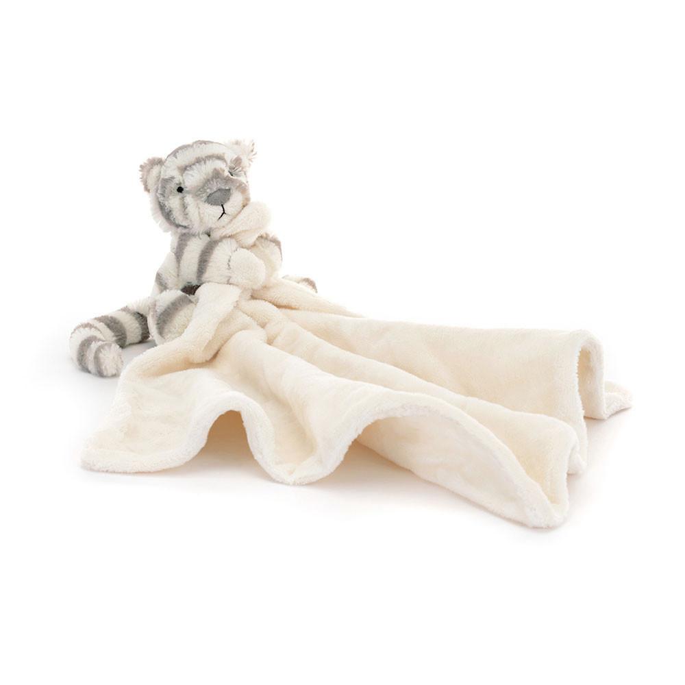 Chupete De Conejo Jellycat Bashful Snow Tiger Soother 15cm x 34cm x 34cm Gris  Costa Rica |  30185-LUVA