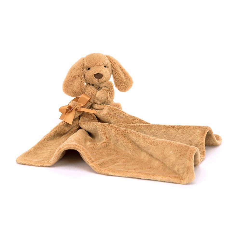 Chupete De Conejo Jellycat Bashful Toffee Puppy Soother 15cm x 34cm x 34cm Marrones  Costa Rica |  96024-SIOY
