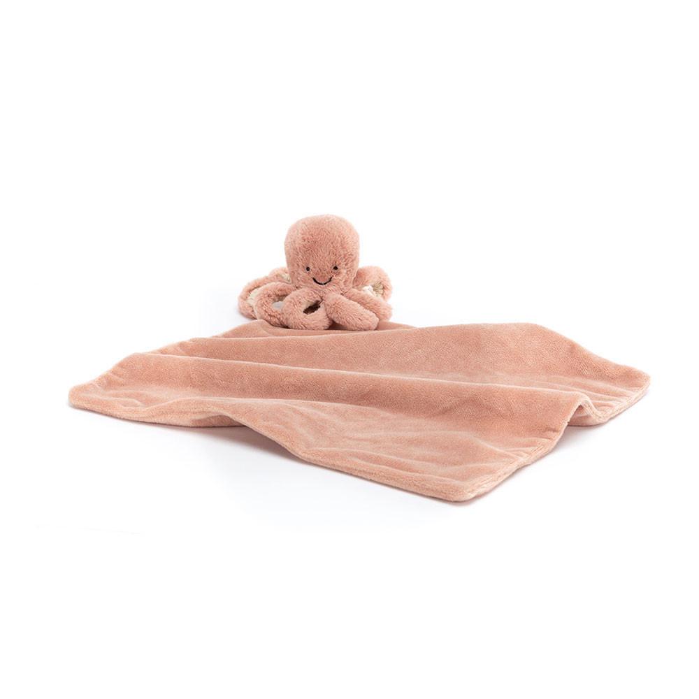 Chupete De Conejo Jellycat Odell Octopus Soother 28cm x 18cm x 7cm Naranjas  Costa Rica |  72415-SEHX