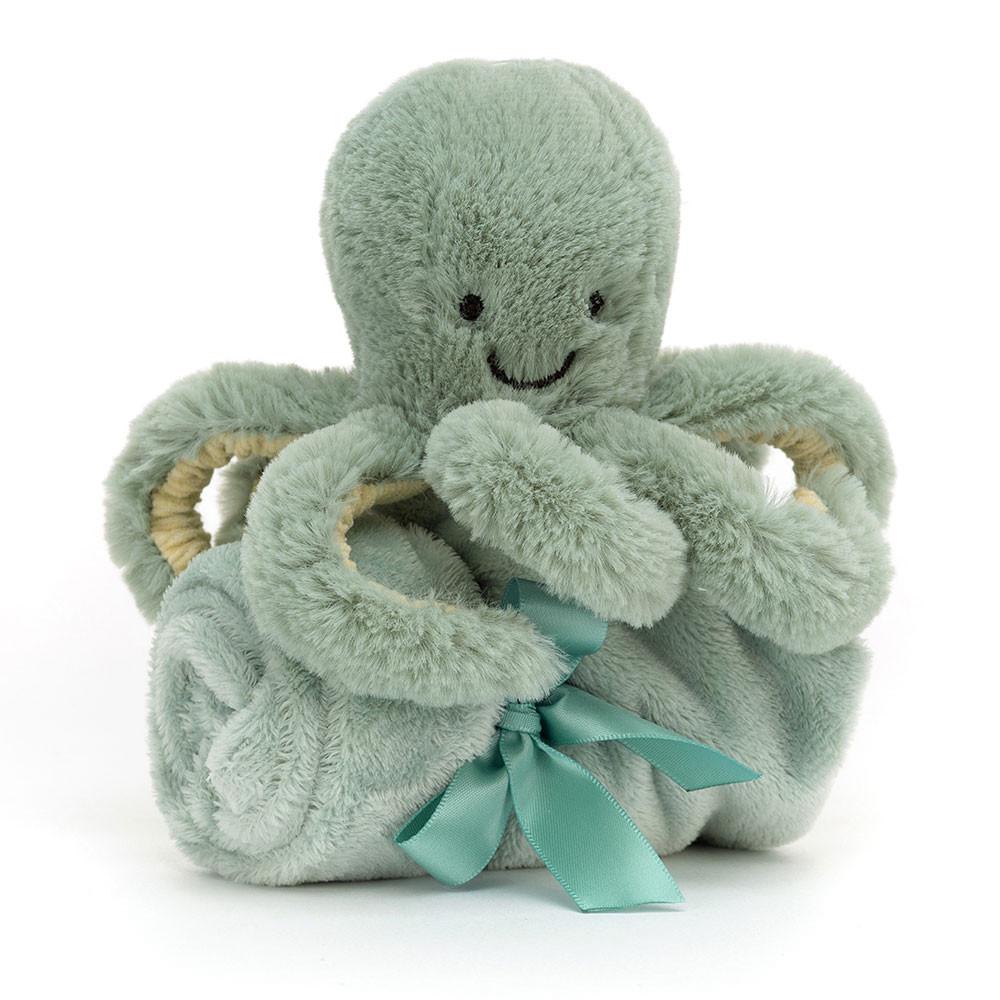 Chupete De Conejo Jellycat Odyssey Octopus Soother 10cm x 34cm x 34cm Verde  Costa Rica |  74928-HDEW