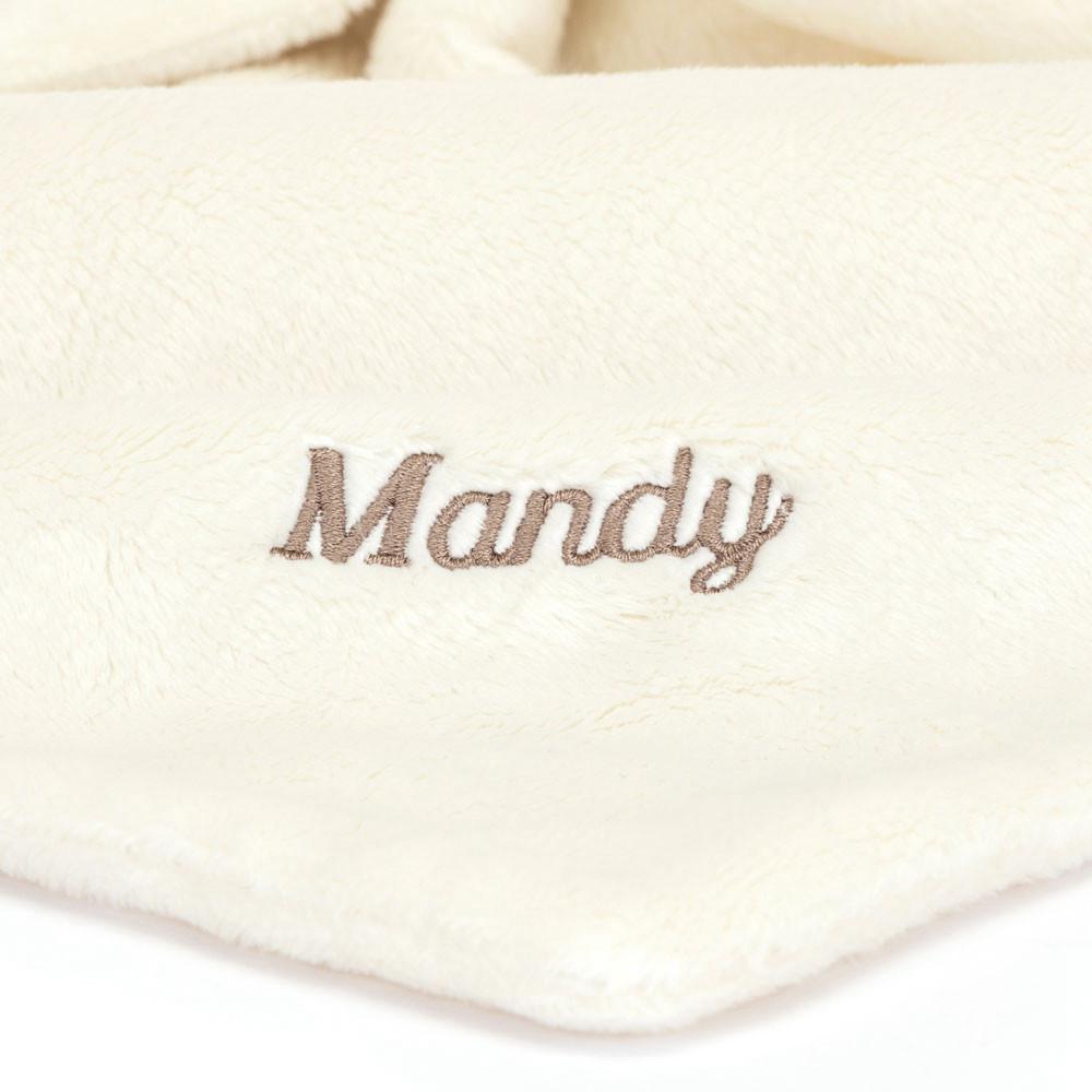 Chupete De Conejo Jellycat Personalised Bashful Lamb Soother 15cm x 34cm x 34cm Blancas  Costa Rica |  48092-UCPY