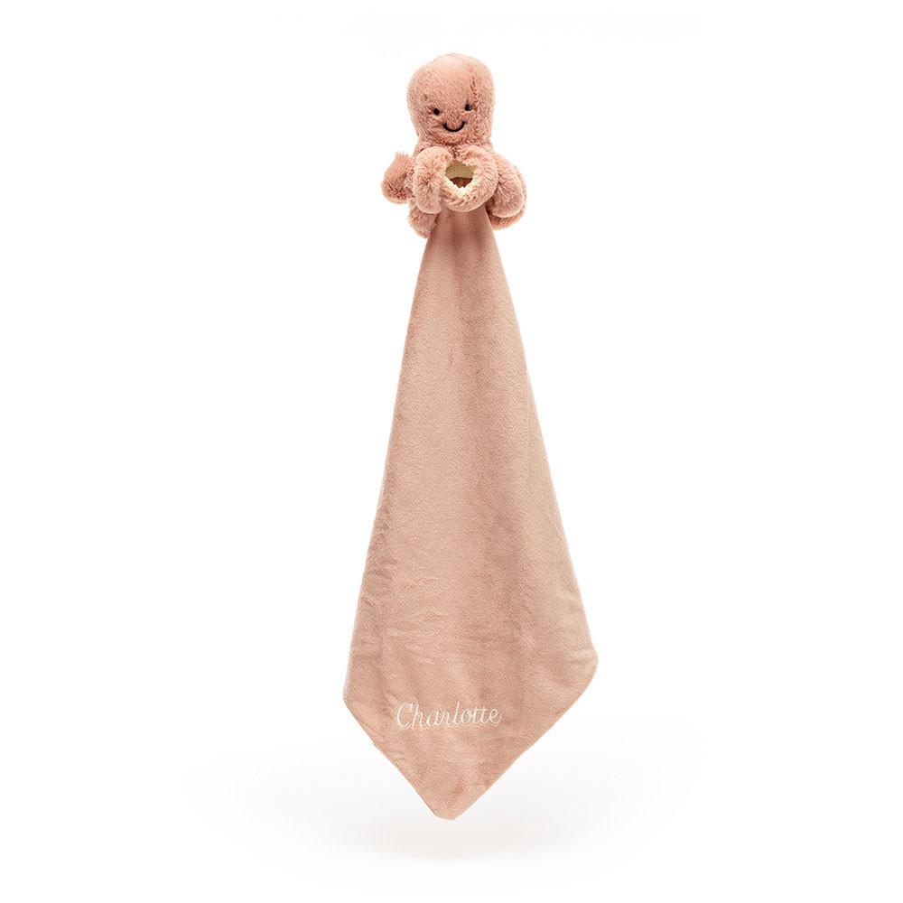Chupete De Conejo Jellycat Personalised Odell Octopus Soother 15cm x 34cm x 34cm Naranjas  Costa Rica |  42378-NWKR